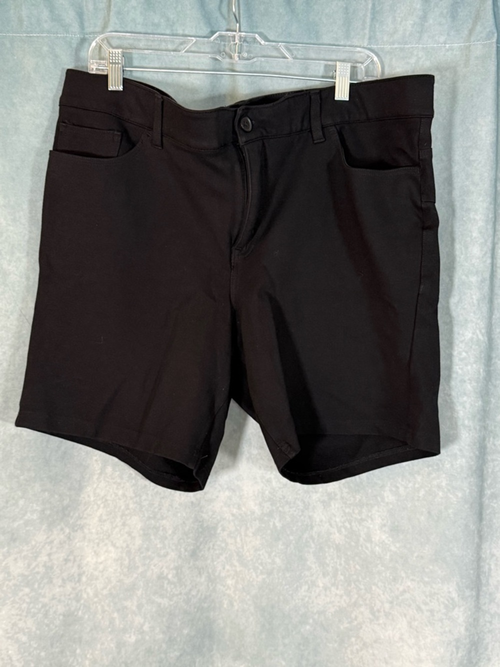 torrid Black Stretch Midrise Shorts